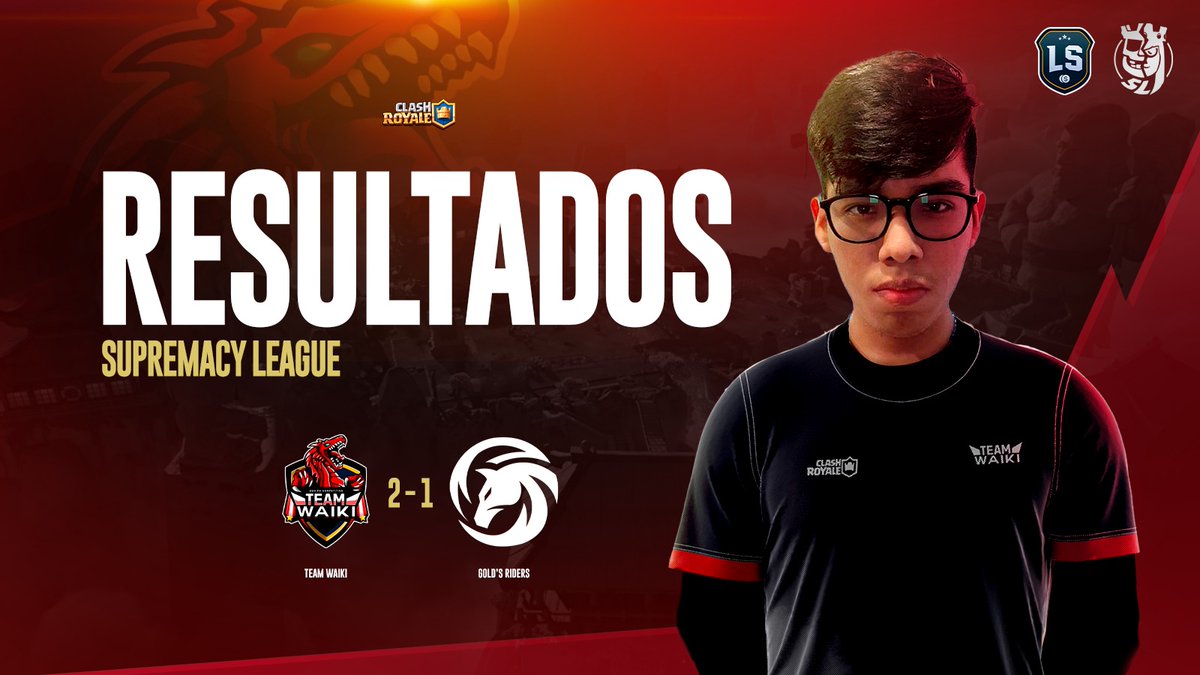 #CR | #Resultados 

Logramos obtener la victoria en las Clasificatorias de la <a href="/CR_Supremacy/">Supremacy League</a> - <a href="/LadronesSquad/">Ladrones Squad 🏆</a> 🏆 a Semis 🔜

♦️| 4tos Final 
🆚| <a href="/GoldSRiders/">𝑮𝒐𝒍𝒅’𝒔 𝑹𝒊𝒅𝒆𝒓𝒔</a>
✅| 2-1
🗣️| <a href="/PesadillaVAL/">FabianG</a> - <a href="/Reika_CR1/">Rei✨👑</a>
🎖️| <a href="/zErickk08/">Erickk:)</a> - <a href="/AmJeremyrd/">ɪ❤️ᴀᴍ✨JeremyRD</a> 

#GoTW