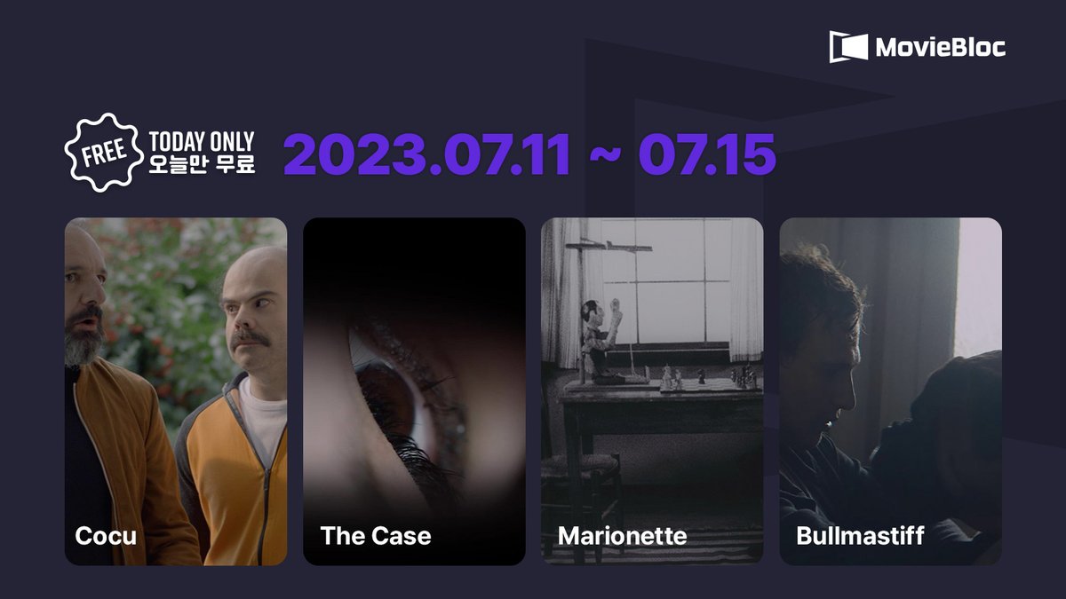 moviebloc's tweet photo. Now it's free on https://t.co/WH2mzFCM5n
<Cocu>, <The Case>, <Marionette>, <Bullmastiff>
#Shorts #FreeMovie #FreeForTodayOnly #MBL #MovieBloc #binance #Bitcoin https://t.co/OGyDdD7jos