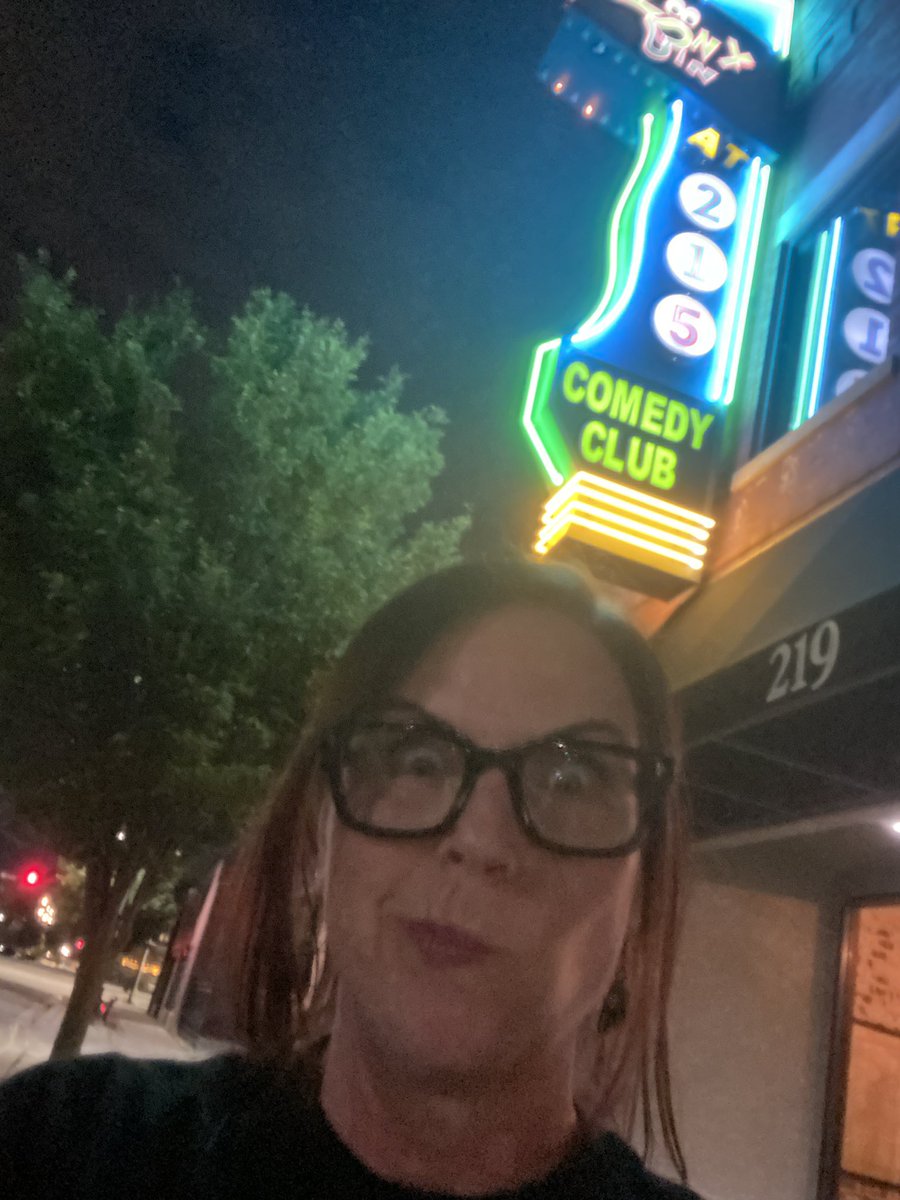 PGFICT's tweet photo. I survived my 1st performance at the FINAL Open Mic at my town’s comedy club before she closes up shop for good. A small component of my trusted supporters will be invited to my Final Class Project next week. No one is surprised that I ran long. #comedy101 #editthatshit https://t.co/da6rkuyr2L