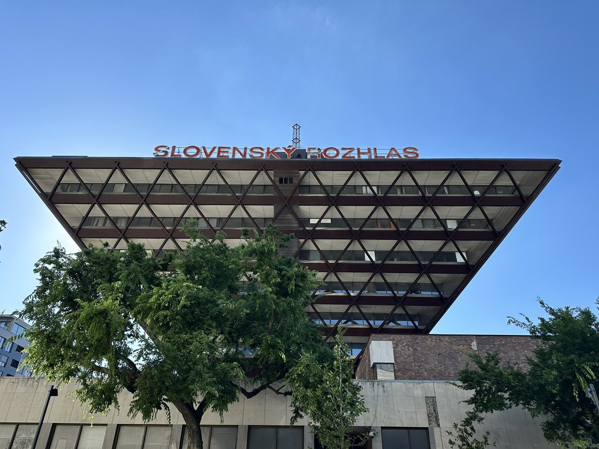 travel blog entry 5:
"Slovenský rozhlas" - Bratislava, Slovakia 🇸🇰
&gt; VERY hospitable and friendly residents
&gt; i have not seen any traffic violations, people here follow the rules as much as possible
&gt; free secondary and higher education
&gt; you can not make noise after 9 pm