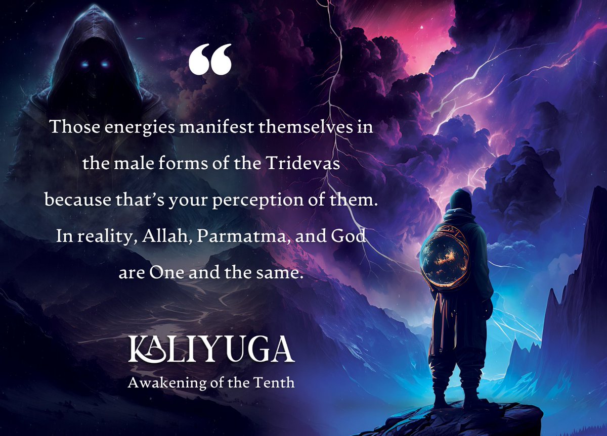 Do you believe in Oneness?

I present my perspective in ‘Kaliyuga: Awakening of the Tenth’, my debut mythological science fiction book, already in it's 2nd print, available on Amazon. Link in profile.

#kaliyuga