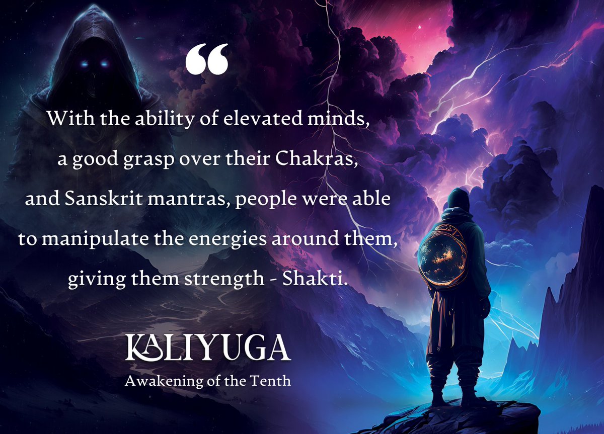 Did our ancestors know something that we can’t even fathom? Let’s discuss.

I discuss in ‘Kaliyuga: Awakening of the Tenth’, my debut mythological science fiction book, already in it's 2nd print, available on Amazon. Link in profile.

#kaliyuga