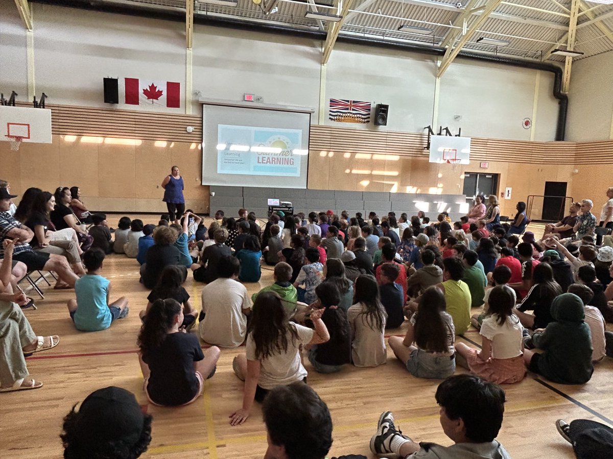Summer Learning Ss warmly welcomed by admin, teachers and Support Staff. A great start to great to building community! ⁦<a href="/NVSD44/">School District 44</a>⁩ ⁦<a href="/NVSD44SL/">SL44</a>⁩ ⁦<a href="/Mme_Morris/">Miss Diana Morris</a>⁩