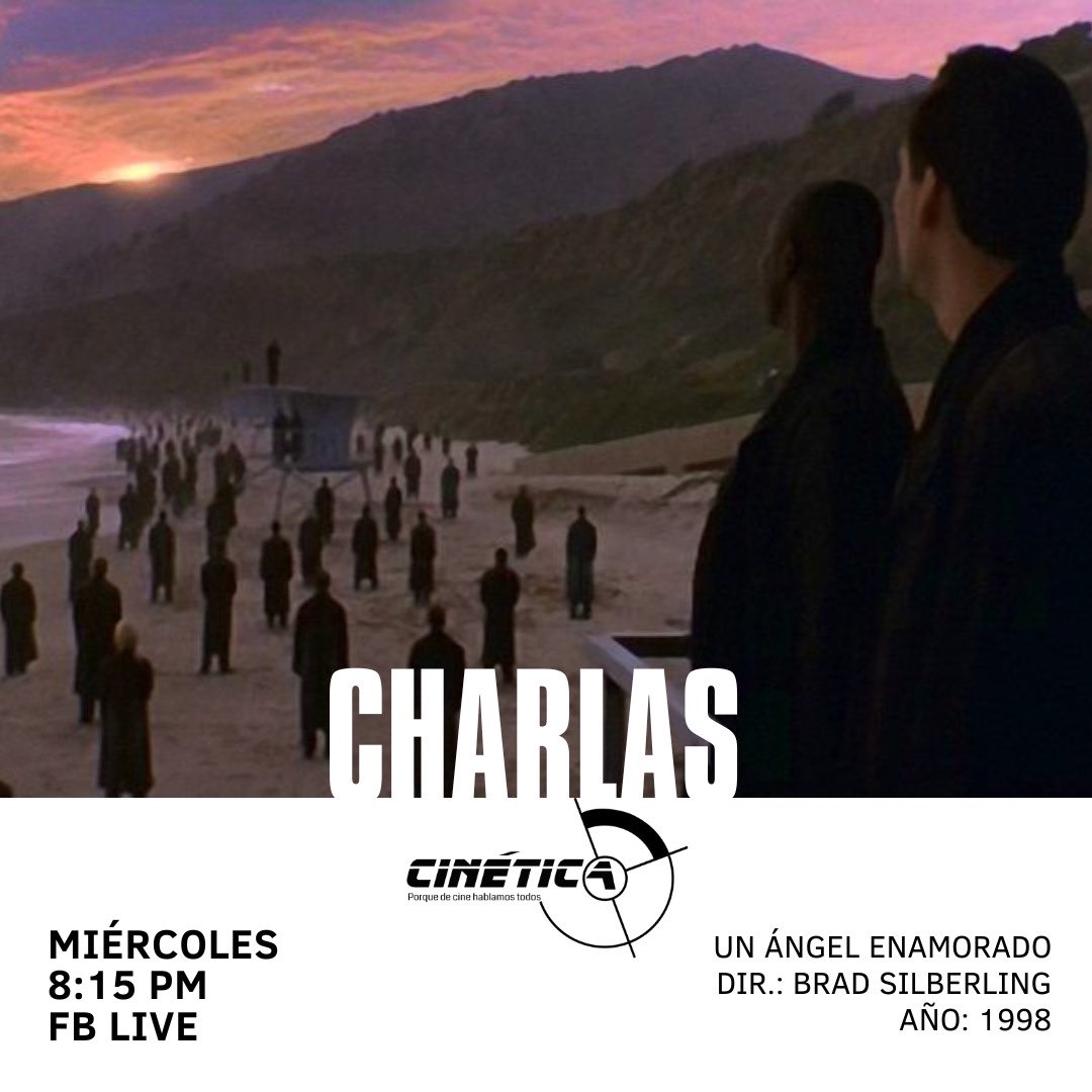 🎬 Un ángel enamorado, del director Wolfgang Petersen.

¡Estamos en vivo! 
fb.watch/lBX4dAJZuW/?mi…