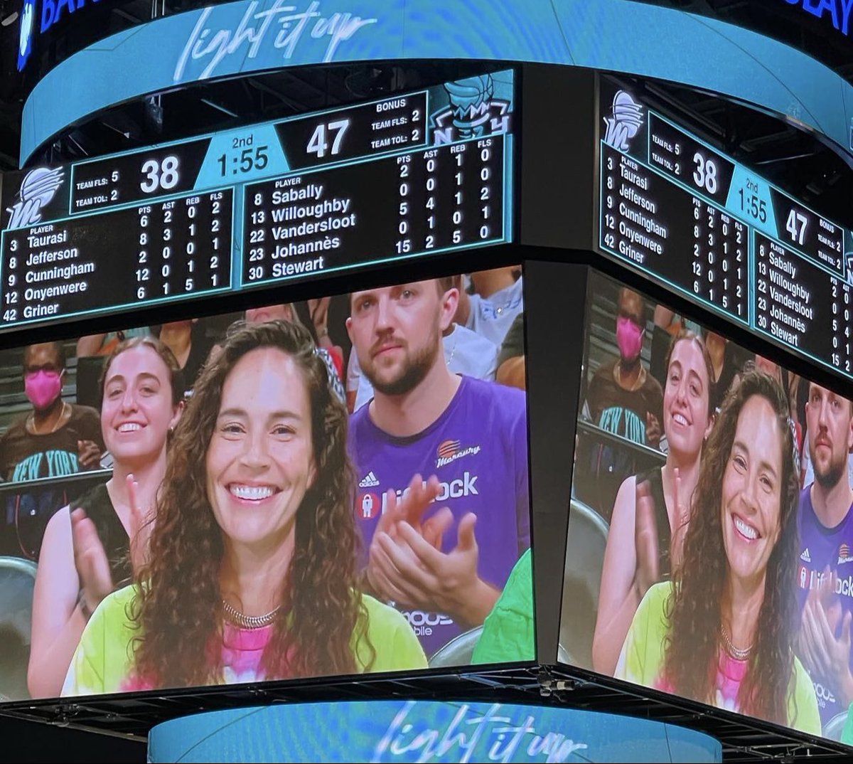 RT @sue_deeupdates: Sue Bird via Instagram (themaggiecole) https://t.co/kcXkyH2cD2