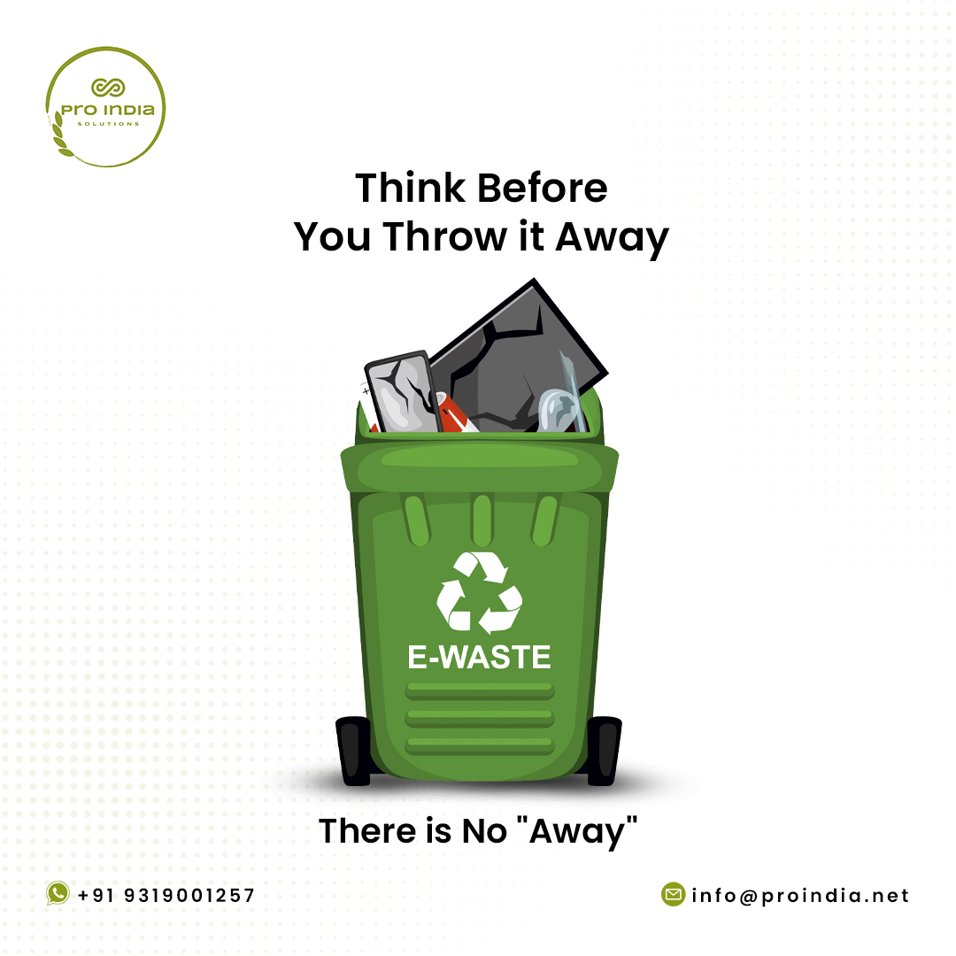Embracing the Environmental Edge of E-waste Management!  

#EPRManagement   #WasteReduction  #GreenSolutions #WasteToResource  #EPRCertification  #WasteManagementSystems  #EPRBestPractices #EPRAwareness #EcoFriendly #proindia