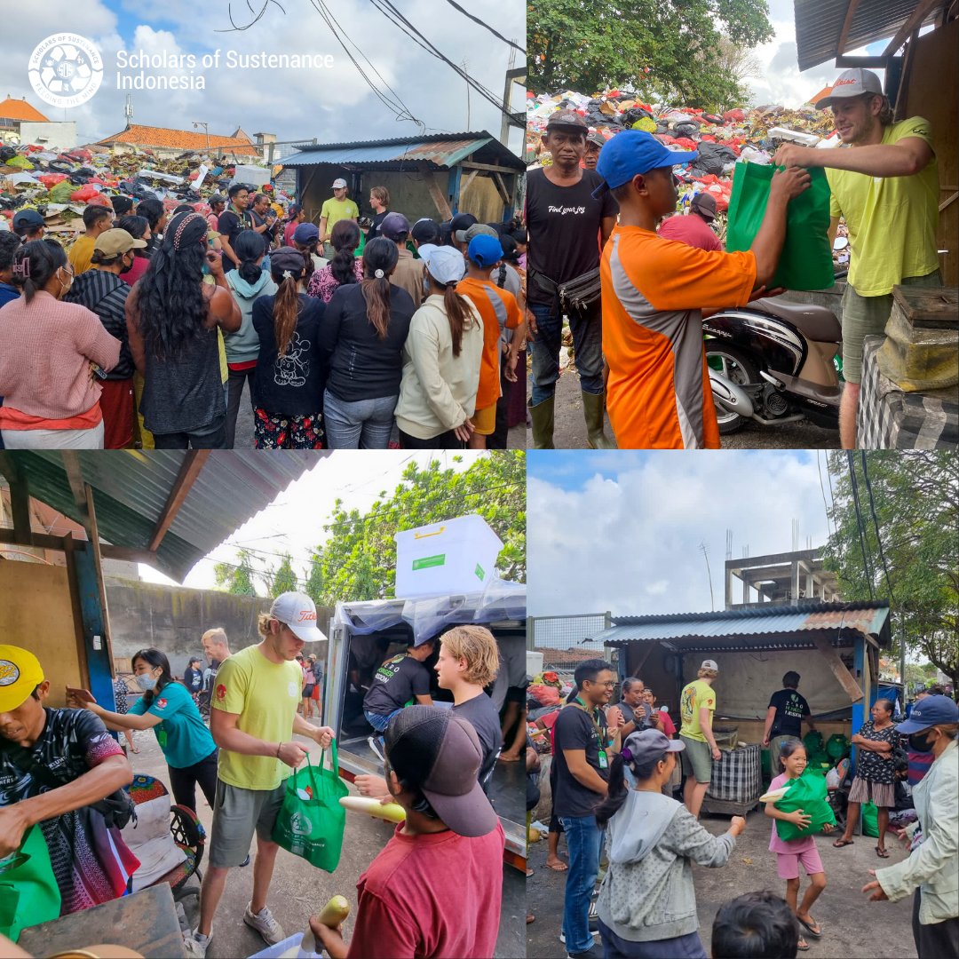 SOS_Bali's tweet photo. This morning, we handed out 50 food packages at a landfill in Renon, Bali. The food packages consisted of rice, pasta, oil, and fresh milk. The incredible people we met were so kind and grateful. Onward to the next act of kindness!🌏♻️ #SOSBali #community #makingadifference https://t.co/0WoqXAgY1W