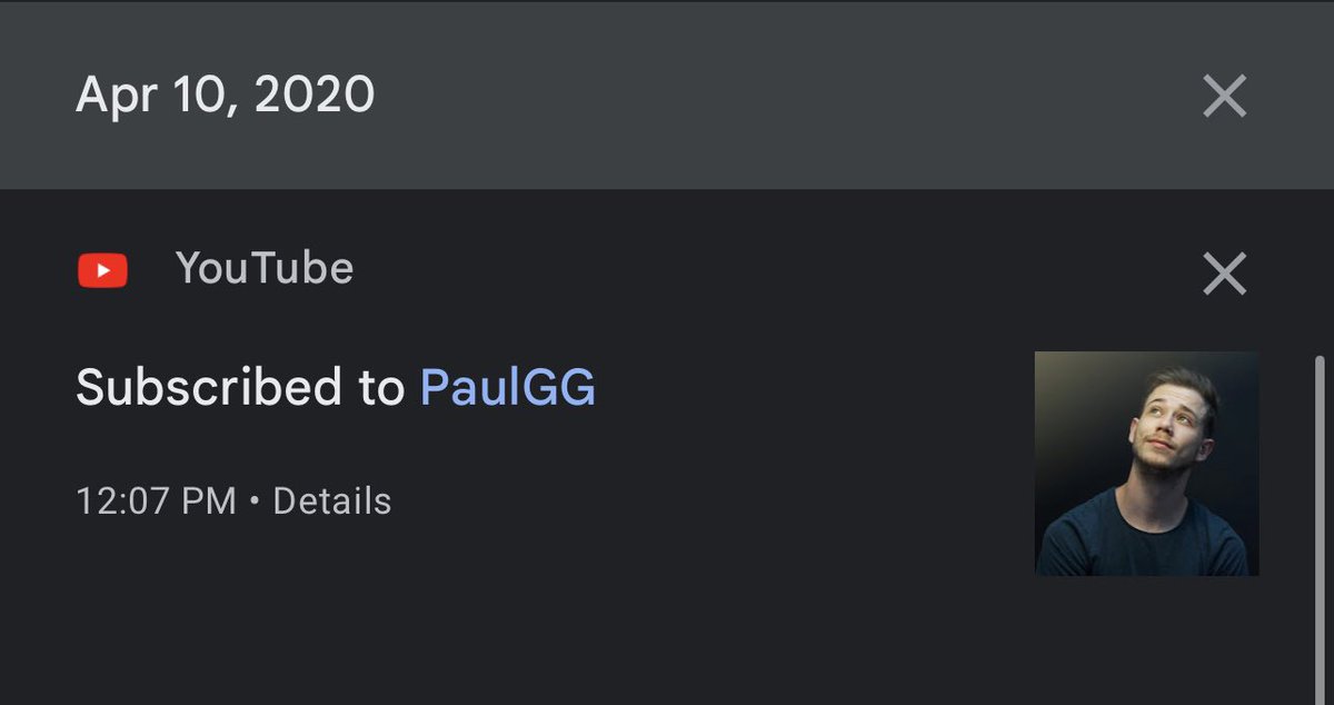 Tonight I found out that I’ve been subscribed to <a href="/NotPaulGG/">PaulGG</a> for over three years. Joined when he had roughly 100K now he’s at 1.48M… Time sure does fly :)
