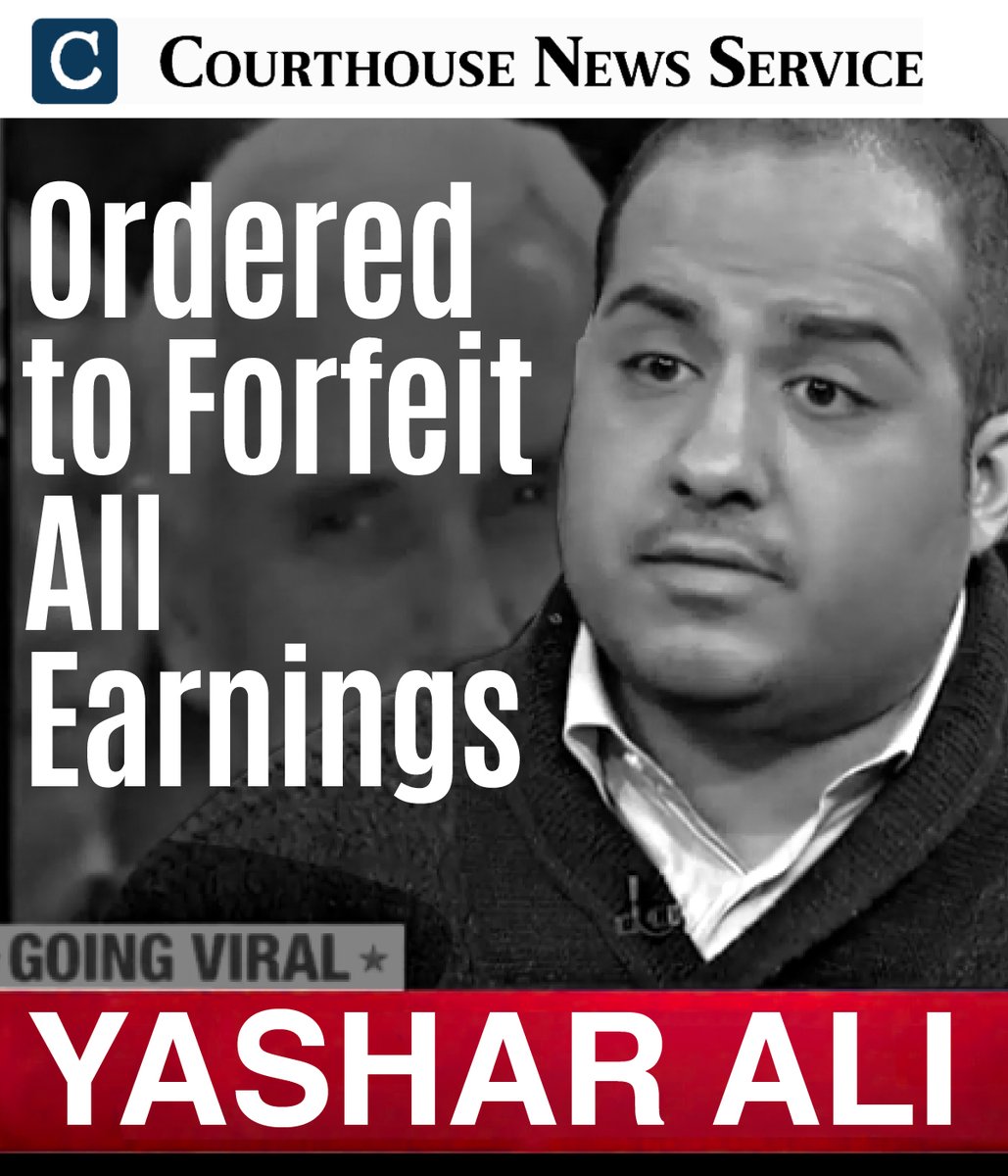 standmonitor's tweet photo. Deadbeat @yashar has been ignoring his obligations for years, but now they've finally come home to roost: a judge just ordered that every penny Yashar makes goes to satisfy his debt. @leahremini https://t.co/RKT4IDQNJ4