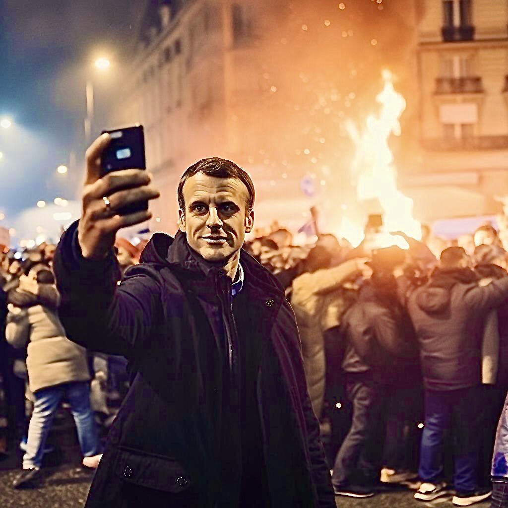 Jean_Se67's tweet photo. Quand je pense que #Macron accusé #MarinelePen de vouloir créer une guerre civile 😖
#emeutes #MacronMassacreSonPeuple #MacronDestitution #MacronNousPrendPourDesCons #MacronLeFou #MacronEstUnPsychopathe https://t.co/LOJ73Qjkhu