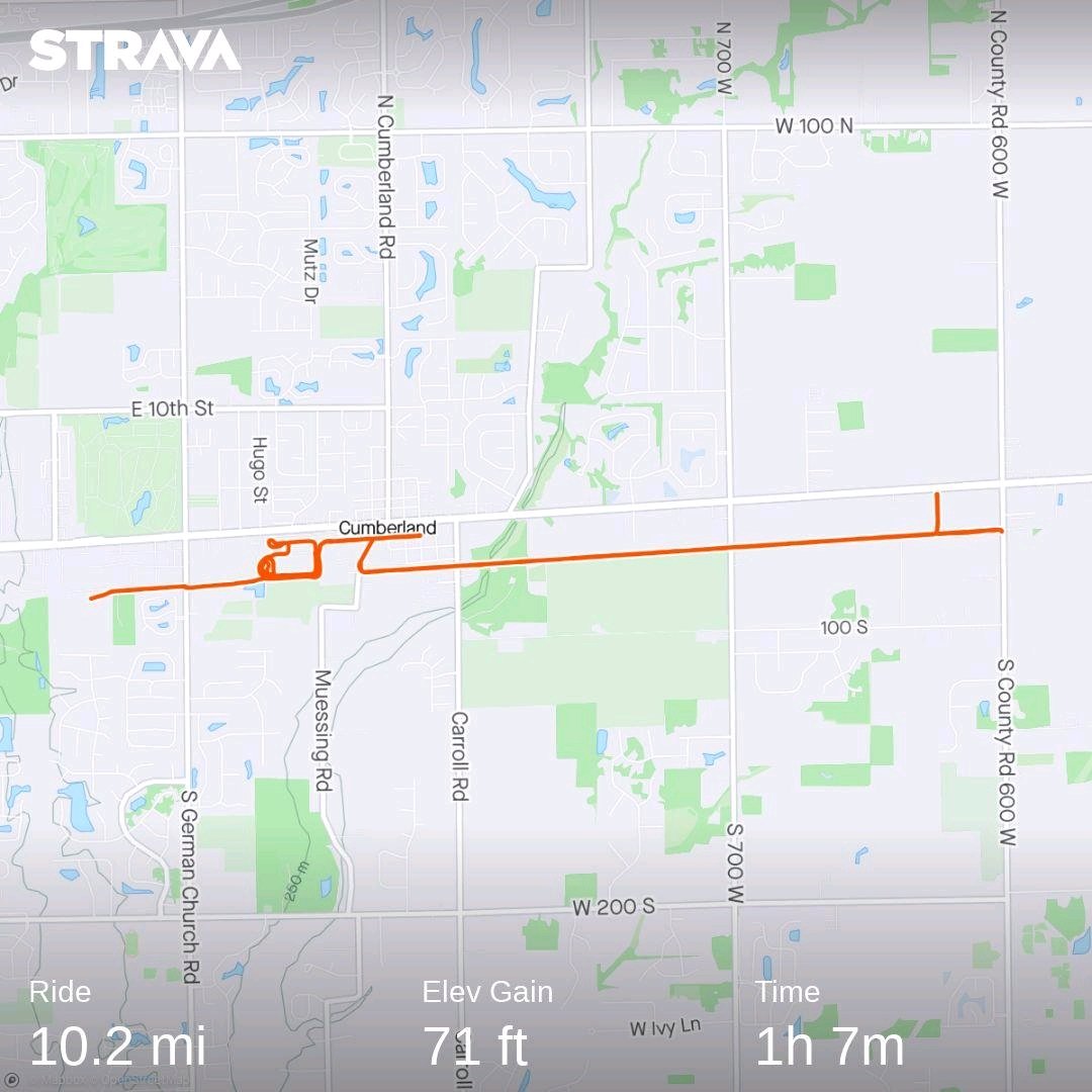 Check out my activity on Strava: strava.app.link/tQHaXjaEcBb