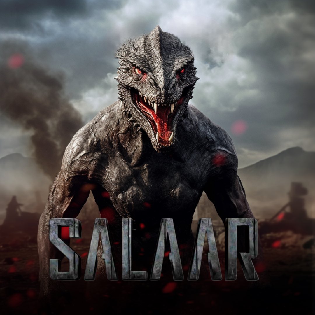 Vivekanand1218's tweet photo. @PrabhasRaju @PrithviOfficial @shrutihaasan @hombalefilms @IamJagguBhai @sriyareddy @bhuvangowda84 Lion, Cheetah, tiger, elephant - very dangerous 
but in jurassic park
#Salaar #SalaarTeaser https://t.co/DB7TF6JswB