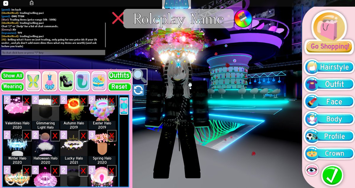 Badfemo's tweet image. #royalehigh #royalehightrades #royalehightrading #rhgws #win22 #autumn22 TRADING these halos 
Im quite picky
If i dont answer im usually afk
or saying nty 
I dont offer so please offer first