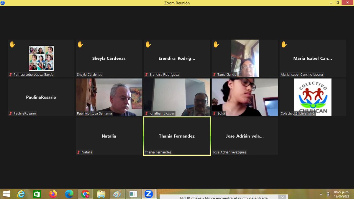 El mes pasado, el Colectivo Chuhcan AC tuvimos reunión mixta con familiares, hablamos sobre " Los logros y metas personales que en este primer semestre del año hemos alcanzado y los que deseamos alcanzar en la segunda mitad del año".