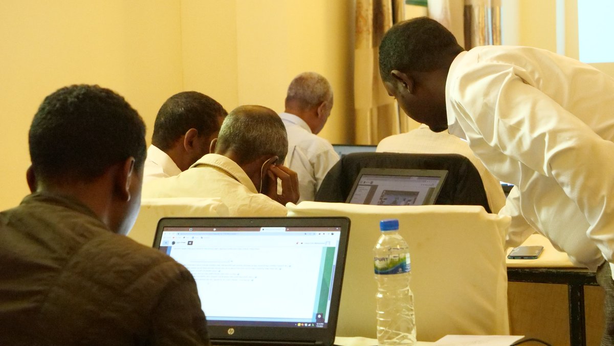 IRC_Ethiopia's tweet photo. IRC WASH Ethiopia and the Ethiopian Water Technology Institute are testing a blended approach to the translated Amharic WASH System Strengthening Course in Bahir Dar. #WASH #Ethiopia #FMoH #EWTI https://t.co/w9mIAk3moP