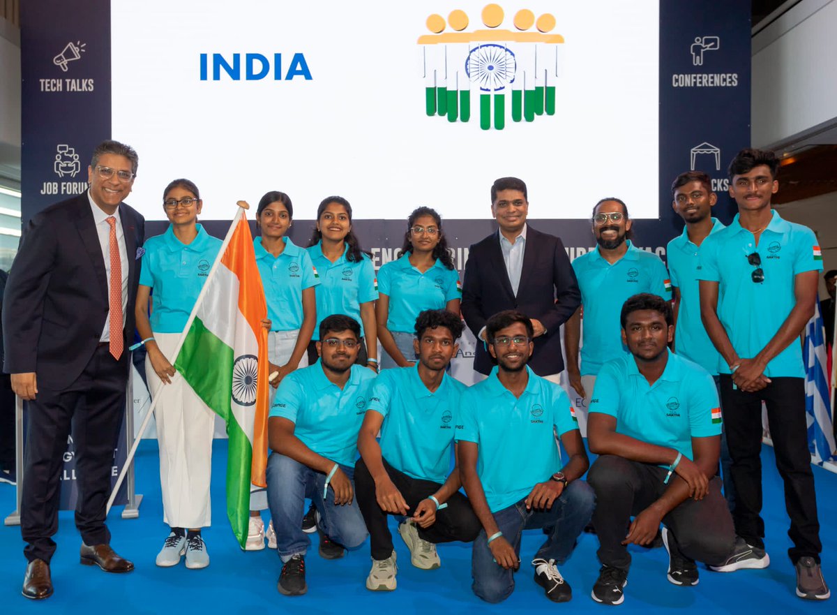 We are all set to Sail! #TeamSeasakthi #TeamIndia at the #Monaco #EnergyBoatChallange - For building a responsible future for our planet, ocean &amp; future generations! <a href="/KCTOfficial/">Kumaraguru College of Technology</a> at <a href="/yachtclubmonaco/">Yacht Club de Monaco</a>