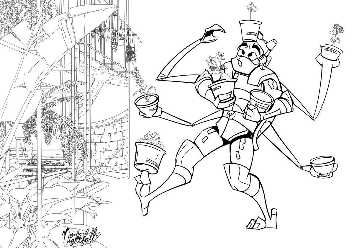 Petra4Pres1dent's tweet photo. Art train ft a wip that took me forever ;) 

@littledeltaart @RatKnee @seasaltsylph @cinnamese https://t.co/QWZHdAMMsF