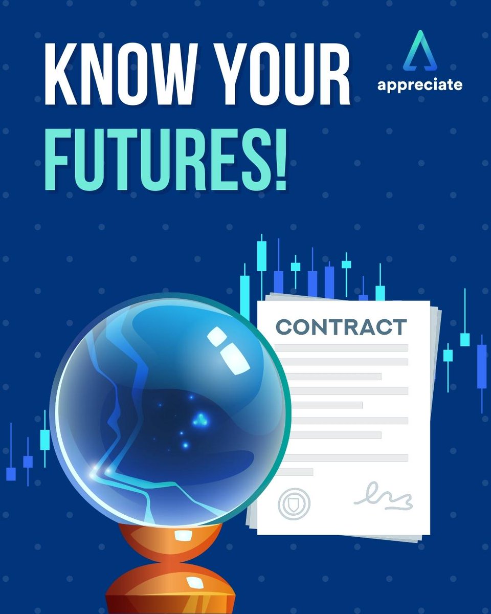 ppreciatewealth's tweet image. You’ve probably heard of futures trading, and wondered what exactly futures are. 🤔 

Don’t worry, we’ve got you covered: here’s an explainer to the basics of futures, and how people can make and save money using them! 🤩🤑

#futurescontracts #trading #AppreciateIt #AppreciateNow