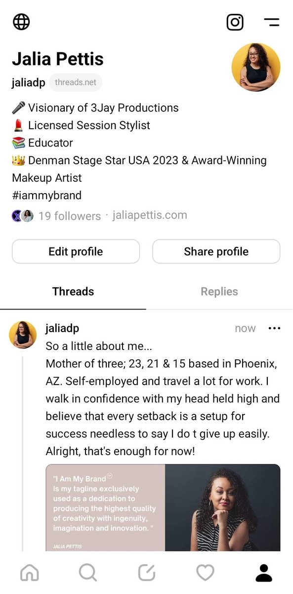 Jalia Pettis tweet media