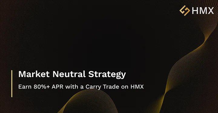 1/ Not sure which direction to trade in a choppy market? 🔪🔪

➡️Learn how to execute a carry trade on HMX and earn 80%+ APR 🤯🤯

#DeFi #yieldFarming #Crypto #arbitrum #trading
