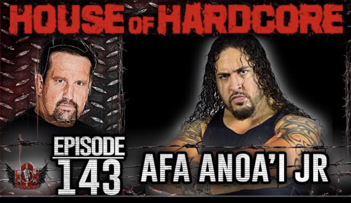 Enjoy new episode @TheHardcorePod @SamoanStorm Available wherever you listen to podcasts