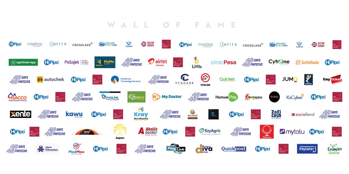 The 2023 FinTech Landscape Exhibition, which is the climax event of this year's #40Days40FinTechs is underway at <a href="/MestilHotel/">Méstil Hotel & Residences</a> 

Congratulations to the more than 40 participants for this year.

Welcome to the FinTech Wall of FAME.

#LevelOneProject @HiPipo <a href="/KawooyaInnocent/">Innocent Kawooya,NIM #LevelOneProject#CEOoftheYear</a>