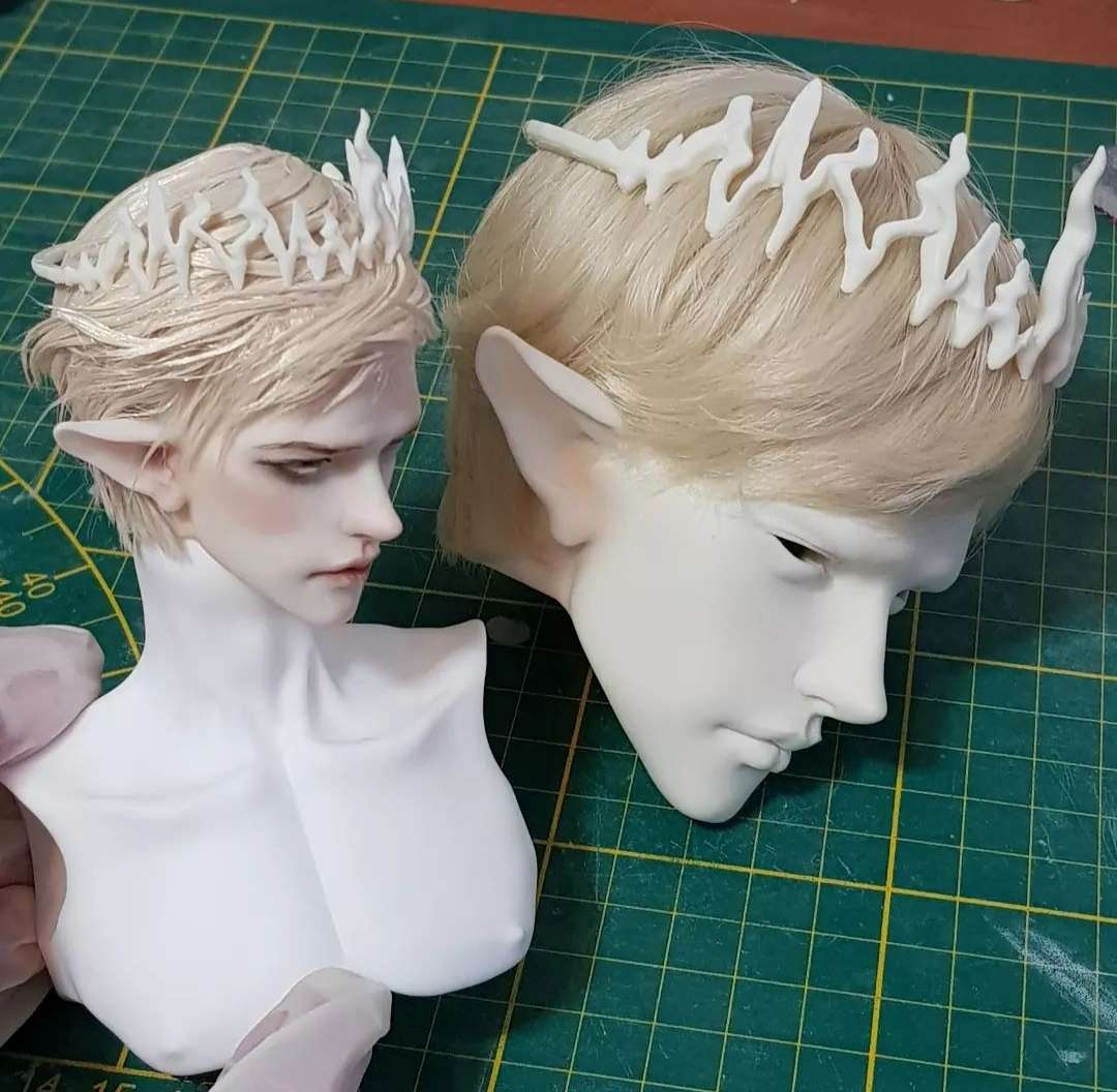 BjdRosen's tweet photo. Erasmus head. Soon 75cm size pre-order. #bjd #bjdmaking #balljointeddoll #bjdsculpting #ドール #球体関節���形 #인형 #人形 #doll https://t.co/b3c2DSQYf6