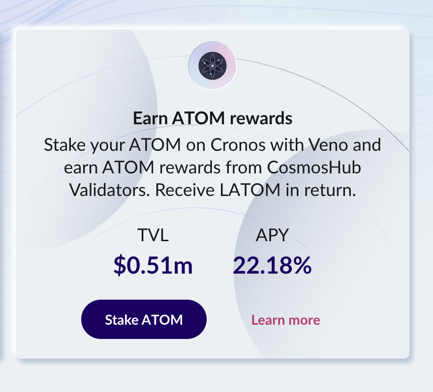 VenoFinance's tweet photo. Join the Veno Finance revolution! 🚀

Already 50K ATOM staked and growing rapidly! 📈

Unlock the full potential of your assets. 💪💼

Don't miss out! Join us now. 🌱 https://t.co/9fqLyhy9mG