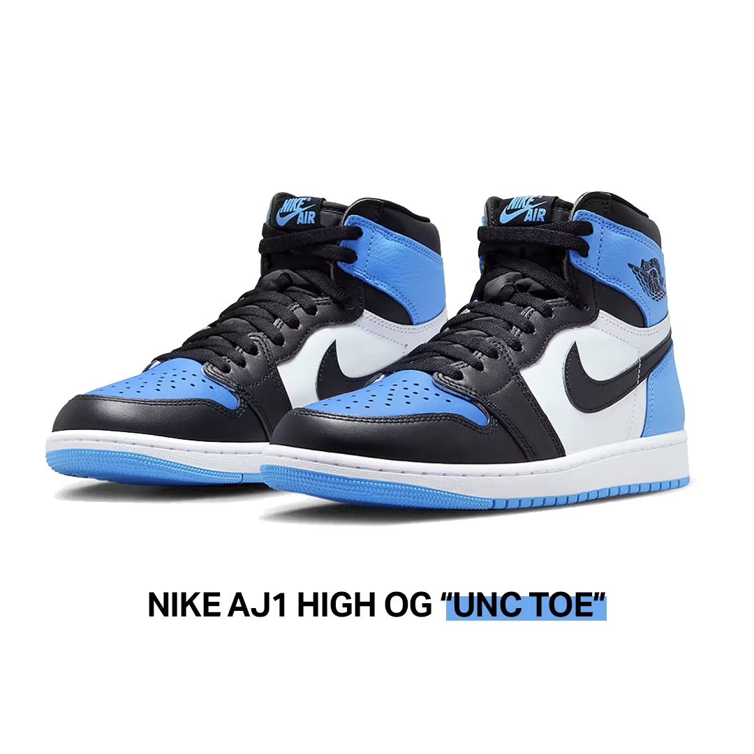 snkrdunk's tweet photo. β¬οΈπ΅ NIKE AJ1 HIGH "UNC TOE" π΅β¬οΈ
β
Expected to shock drop tomorrow! Find out full details: https://t.co/tOibP6gMYs
β
Hashtag us at #SNKRDUNKInt to be featured πΈβ
β
#nike #airjordan1 #aj1unc #uncblue #nikeaj1 https://t.co/4zJX9eaDXg
