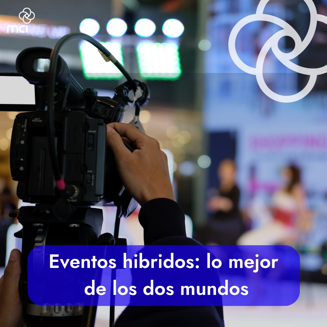 Por combinar el mejor del presencial y del digital, los eventos #híbridos siguen siendo una buena opción para muchas empresas. 

Entre sus ventajas, se destaca mayor accesibilidad, sostenibilidad, menos gastos y la obtención de más datos de los asistentes. #MCISpain #WeAreMCI