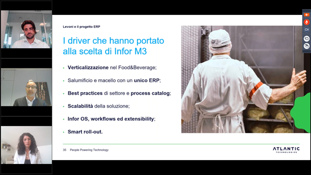 ArmidaConte's tweet photo. Roberto Pigni, Responsabile Sistemi Informativi #Levoni, racconta i driver della scelta di Infor #ERP:

✔️Unica soluzione per gestire business diversi
✔️Verticale per il #foodandbeverage
✔️Soluzione preconfigurata
✔️Scalabilità e estensione del gestionale

@Atlantic_Techn @Infor https://t.co/m2vl4wGOqA