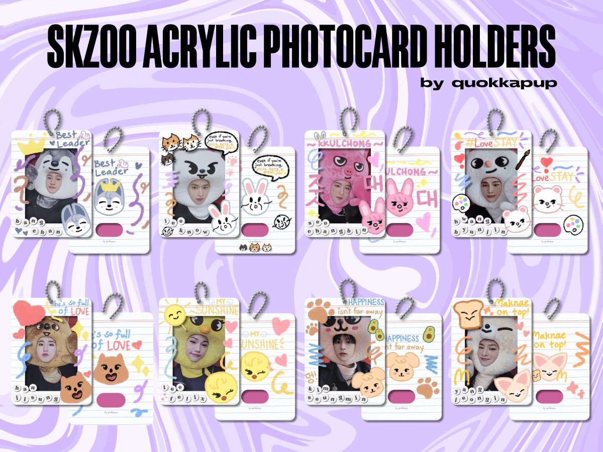 quokkapup's tweet photo. wts lfb ph

[BATCH 6]

skz acrylic pc holder
↝ PHP 325
↝ check form for other details!

DOO: July 13, 2023
DOP: July 16, 2023

🔗: https://t.co/4shtAbLccl https://t.co/taicfz7Q89