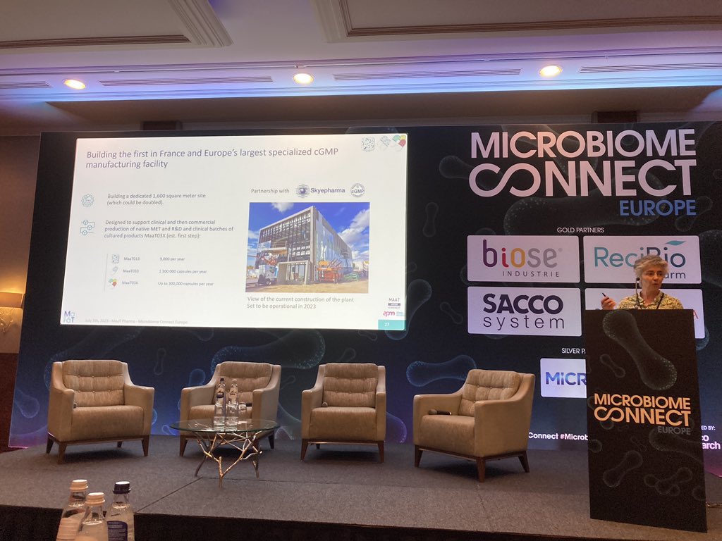 It’s really great to be in the European Microbiome Connect conference with the <a href="/MaaT_Pharma/">MaaT Pharma</a> team. 
Great talks, good moments!