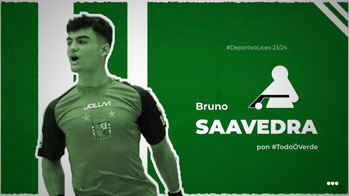 O #DeportivoLiceo asina futuro coa incorporación de Bruno Saavedra.

O prometedor coruñés rubrica un contrato por tres tempadas e será o primeiro xogador vido do Dominicos desde Juan Copa, o que será o seu adestrador.

BENVIDO e moita sorte, Bruno!

hockeyclubliceo.com/o-liceo-incorp…

🟢⚪️