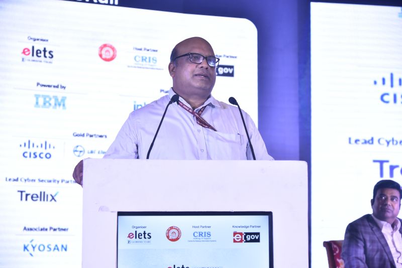 egovonline's tweet photo. #KeynoteAddress | G.V.L Satya Kumar, Managing Director, @amofficialCRIS
- The railway industry has embraced smart technologies throughout its evolution, incorporating advancements such as rail detection systems and SCADA systems.
#eletsRail https://t.co/MwZgvrVTCv
