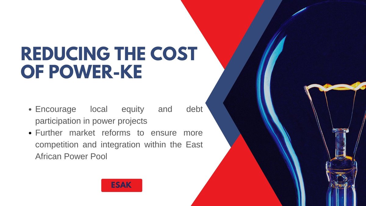 There is need to create a conducive environment for local investors and funds in the power sector: de-risk, demystify &amp; stabilise the policy environment. Local investors &amp; funds are currently predominantly deployed in the same quantum to real estate projects and other industries.