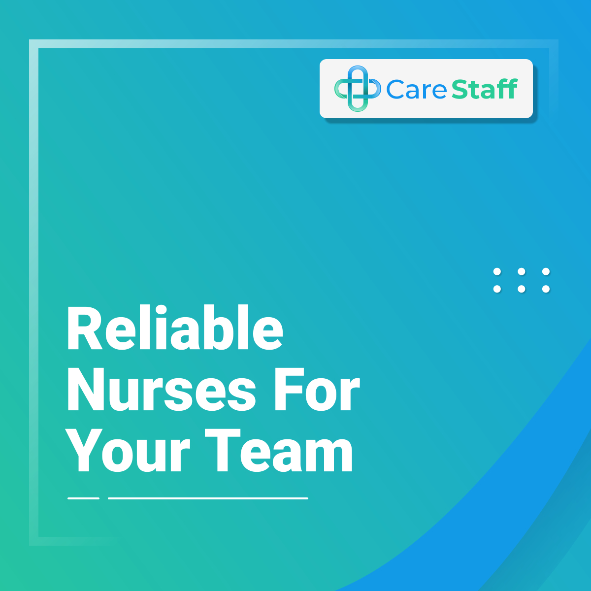 _carestaff's tweet photo. Do you need reliable nurses for your team? Then our staffing solutions are the answer! We can guarantee you that our staff consists of trusted individuals that will match your staffing needs. Contact us!

#HealthcareStaffing #ReliableNurses #SkokieIL #ContactUs https://t.co/CTggKZOb1n