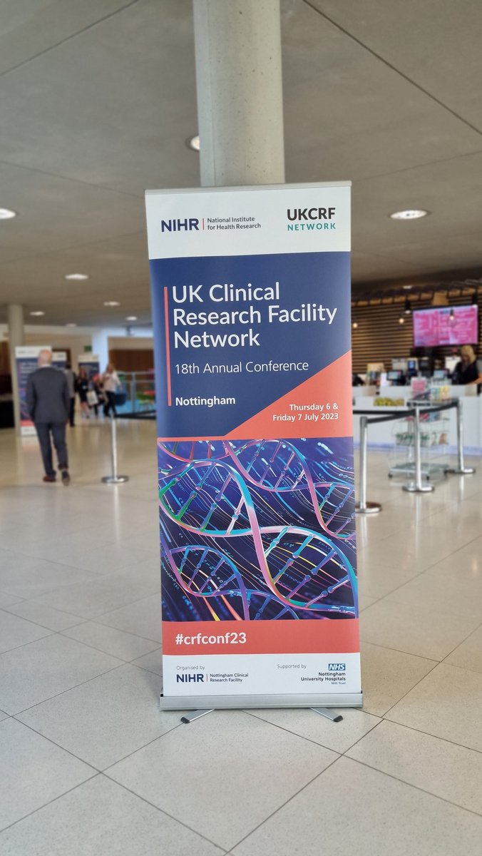 Crossed  continents, from Sydney to Nottingham in the UK, just to see you! Here we go, Day 1 at #crfconf23