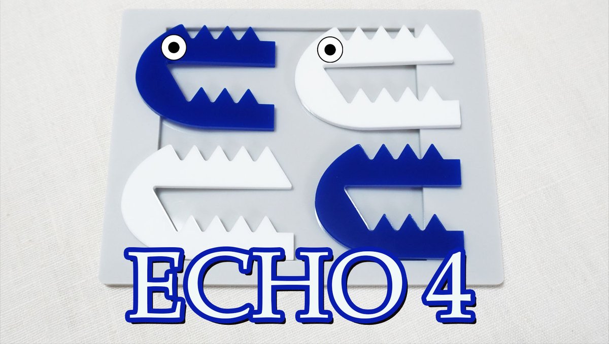 puzzleking4444's tweet photo. ギザギザのモンスターみたいなピース! ECHO4 by Yuu Asaka https://t.co/BFM7Q4s4B5
浅香遊さんの新作パズル。
難易度は2.5/5。
ECHOだからおそらく音の反響や波みたいなイメージでこのピースになっているんだろうけど、目入れたくなるよね🐊
#浅香遊
#ECHO4 https://t.co/aotlOii7OK