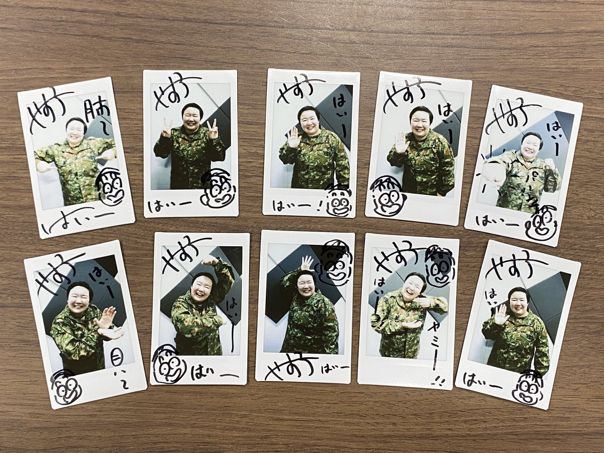 81れこーど公式Twitter開設ご挨拶企画🙏 ”やす子サイン入りポラ”を