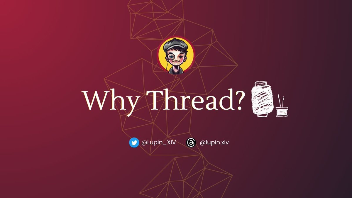 Thread is a powerful tool for dumping and sharing ideas.😉 Here are five reasons why threads are an excellent way to accomplish this: 🧵 (1/14)