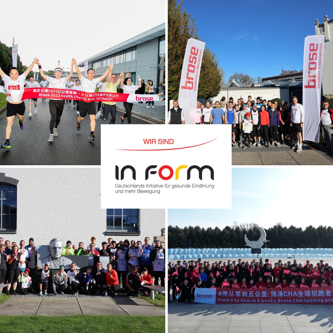 Unser Familienunternehmen ist für seine betriebliche Gesundheitsförderung ausgezeichnet worden und erneut offizieller Partner der Initiative IN FORM des @BMEL und <a href="/BMG_Bund/">Bundesgesundheitsministerium</a>. 🏆
#companysports #automotive #team #mobility