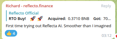 reflectocoin's tweet photo. The user experience with @reflecta_safu is seamless and intuitive. https://t.co/lSNpPxRQK9