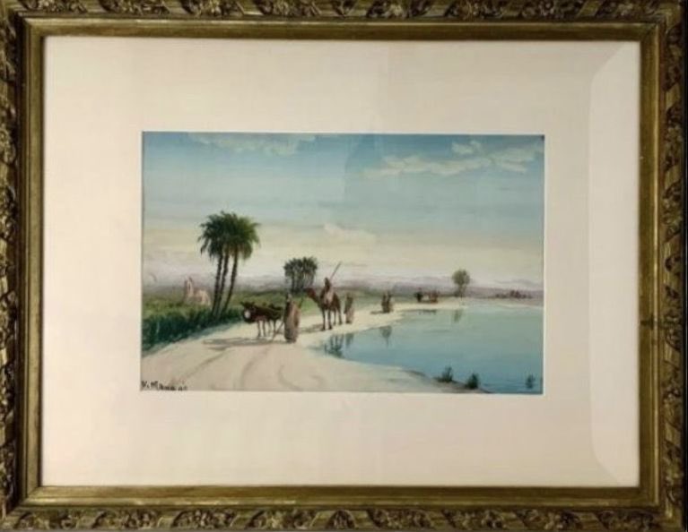 BilfenK's tweet photo. Vincent Manago (1880-1936)
45.5x29.5 cm
Guaj Boya / Karton
Koleksiyonun 01 numaralı Vincent Manago Eseri
#BilfenSanatKoleksiyonu #BilfenArtCollection #VincentManago #Manago #Orientalist https://t.co/4CmwqMqbG6