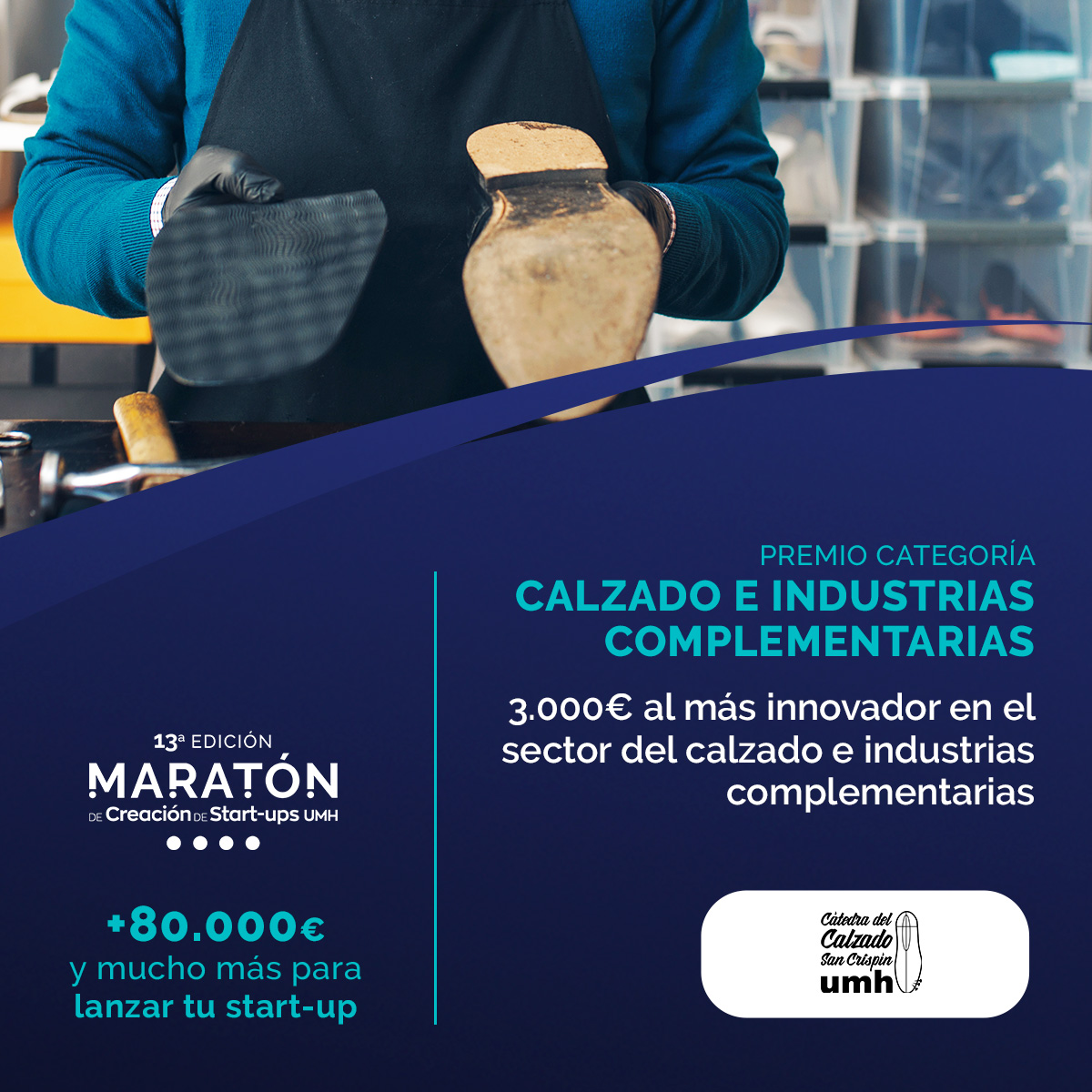 Premio Calzado e Industrias Complementarias. 13ª Maratón de Creación de Start-ups UMH
catedradelcalzado.umh.es/2023/07/06/pre…