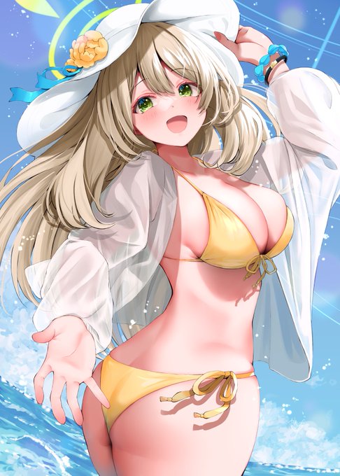 ビキニの日らしいので去年描いたノノミです 