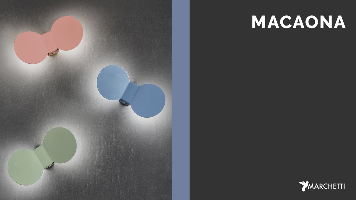 Marchettilight's tweet photo. 🇬🇧 Get ready to be enchanted by the captivating glow of #MACAONA! 💡

With its unique and distinctive #design, it combines indirect lighting with a shape that instantly appeals to everyone's taste.

#MarchettiIlluminazione https://t.co/0j5Ut9xlqe