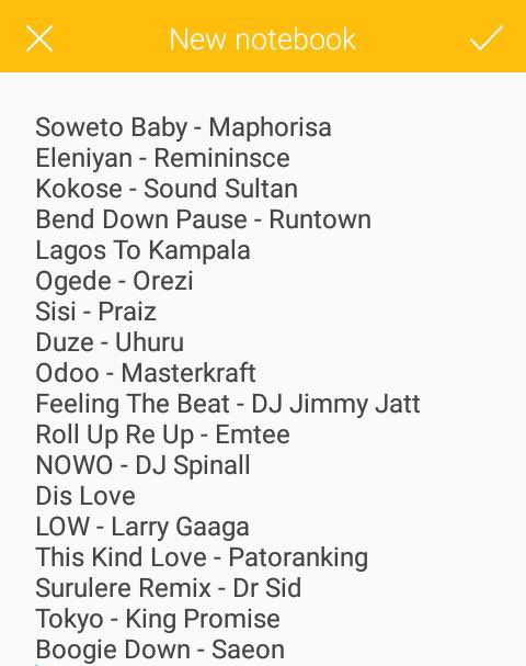 sakpo00007_'s tweet photo. This is WIZKID catalog I made from 2010 - 2019! No songs from 2020 till date 

Nobody will survive a Hit battle with Big Wiz https://t.co/knGnsSFfNn