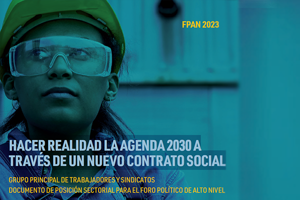 #TradeUnions will be at the #UNHLPF next week to push for #NewSocialContract to put people and the planet first✊🌻🤓Read @ituc position paper to know more
➡️(EN/ES/FR) ituc-csi.org/position-paper… 
#timefor8 #SDGs @IbonInternatl @ArabReform_ARI @IndustriALL_GU @industriAll_EU