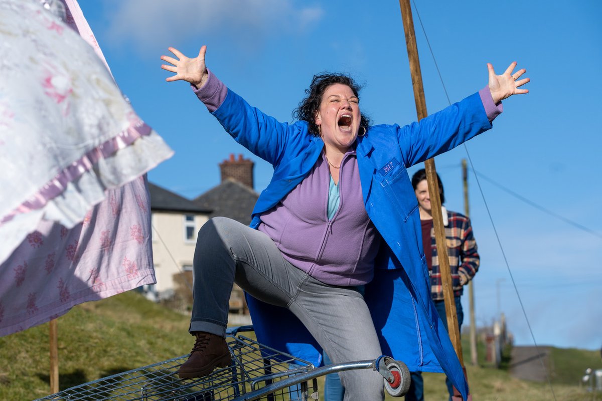 FfilmCymruWales's tweet photo. We are this happy that Janis Pugh’s #FfilmCymruFunded Chuck Chuck Baby will premiere at @edfilmfest next month! https://t.co/lIMmAdWvPB